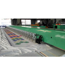 Máquina de bordar chenille para indústria de vestuário/pano